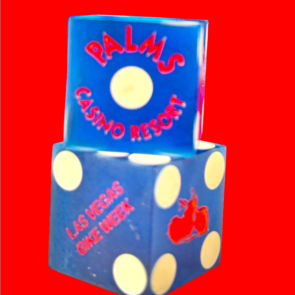 2008 Palms Casino Special Edition Bike Week table dice (pair)